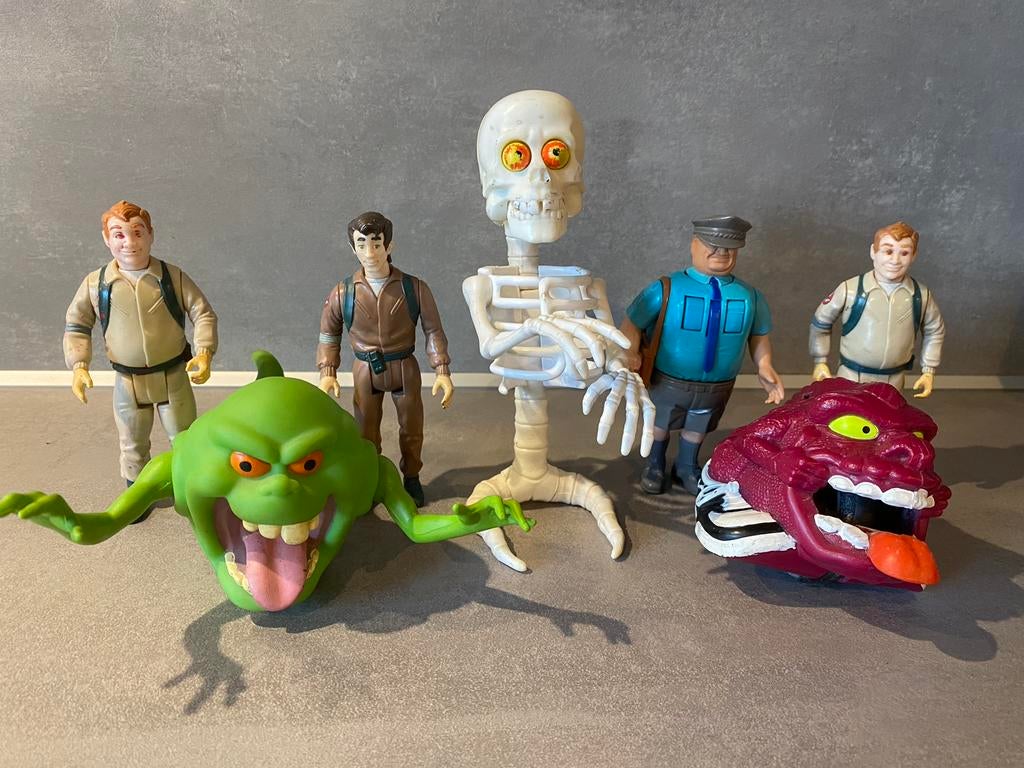 Ghostbusters vintage lot - SOS Fantômes Columbia, Ophalen of Verzenden, Gebruikt