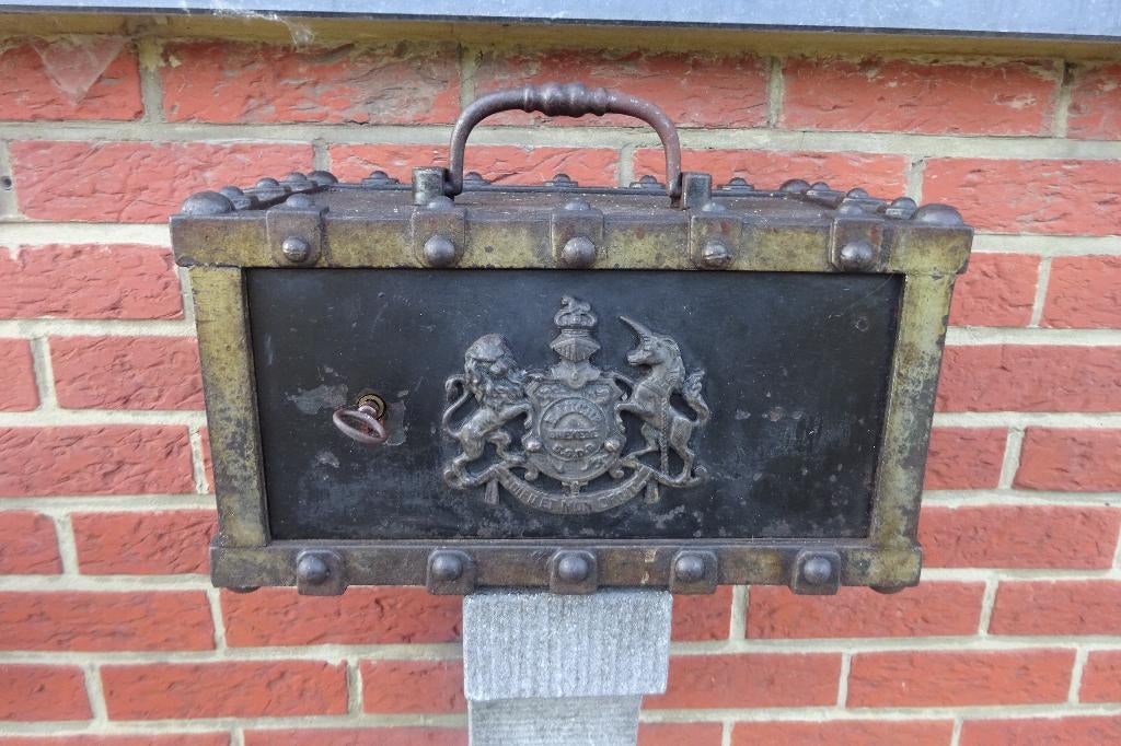 Bauche S.G.D.G. veilig gepatenteerd God en mijn recht, Ophalen, Gebruikt, Brandkast