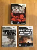 Nintendo Wii Games Brothers in arms, Enlèvement ou Envoi, Combat, À partir de 16 ans
