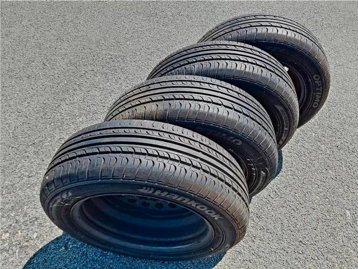 Jantes Mercedes avec des pneus été 185/65-15, Autos : Pièces & Accessoires, Pneus & Jantes, Pneus et Jantes, Pneus été, 15 pouces