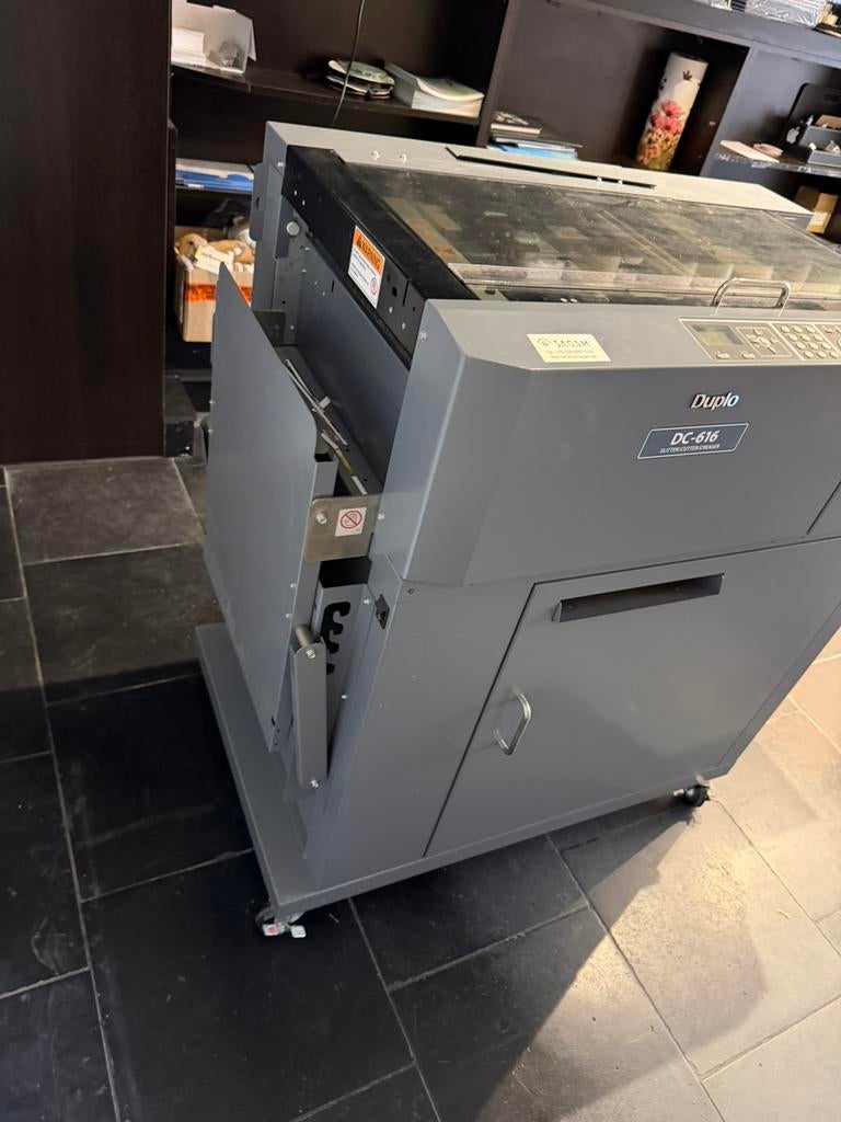 Duplo slitter cutter creaser, Ophalen, Gebruikt
