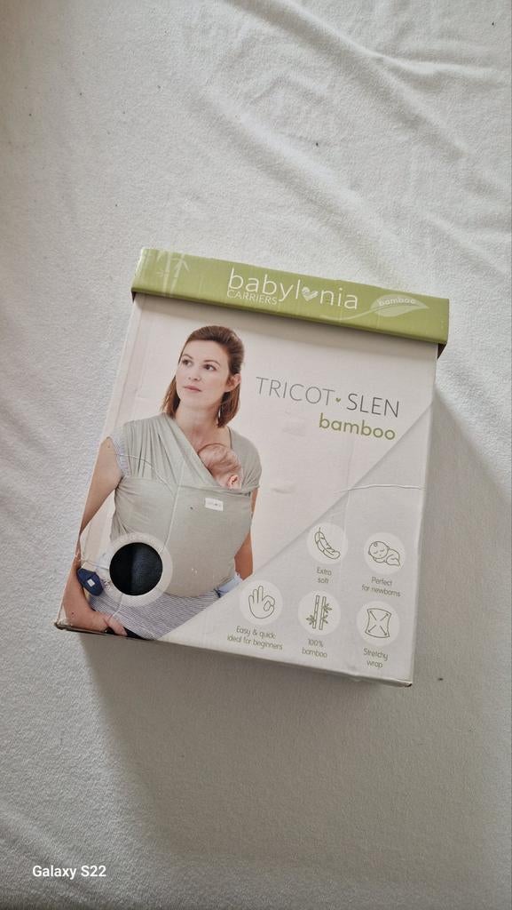 Draagdoek baby grijs, Enlèvement, Écharpe de portage