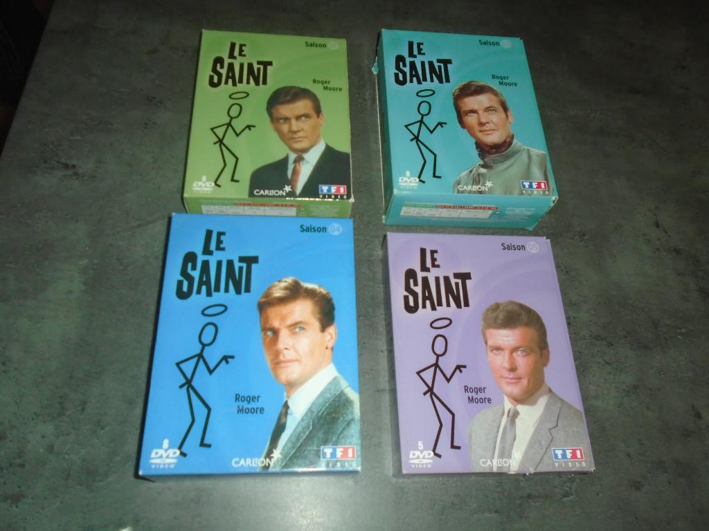 DVD - SERIES CLASSIQUES - Le SAINT S1 à S5, CD & DVD, DVD | TV & Séries télévisées, Enlèvement ou Envoi, Comme neuf, Action et Aventure