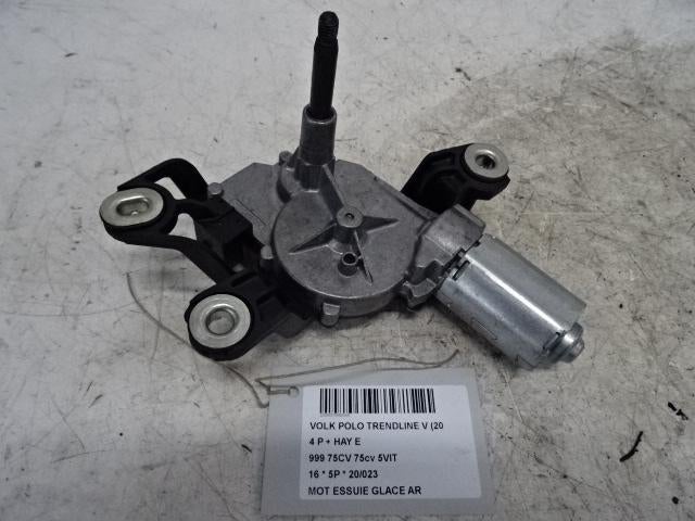 MOTEUR ESSUIE-GLACE ARRIÈRE Polo V (6R) (5K6955711B), Utilisé, Volkswagen