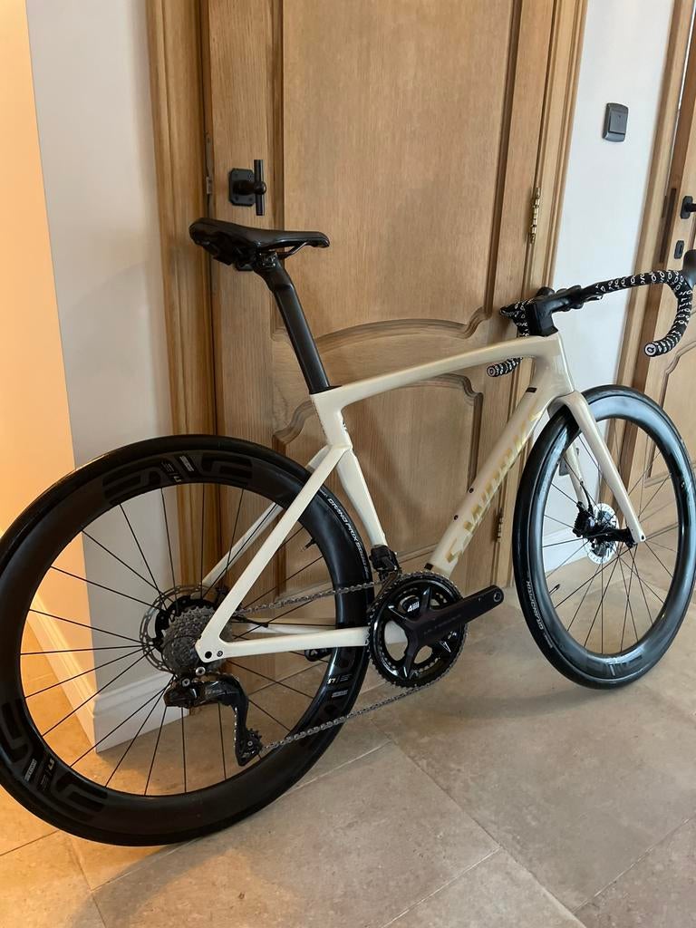 Specialized tarmac s-works sl7 Ultegra di2 12 54 gold, Vélos & Vélomoteurs, Vélos | Vélos de course, Utilisé, Enlèvement ou Envoi
