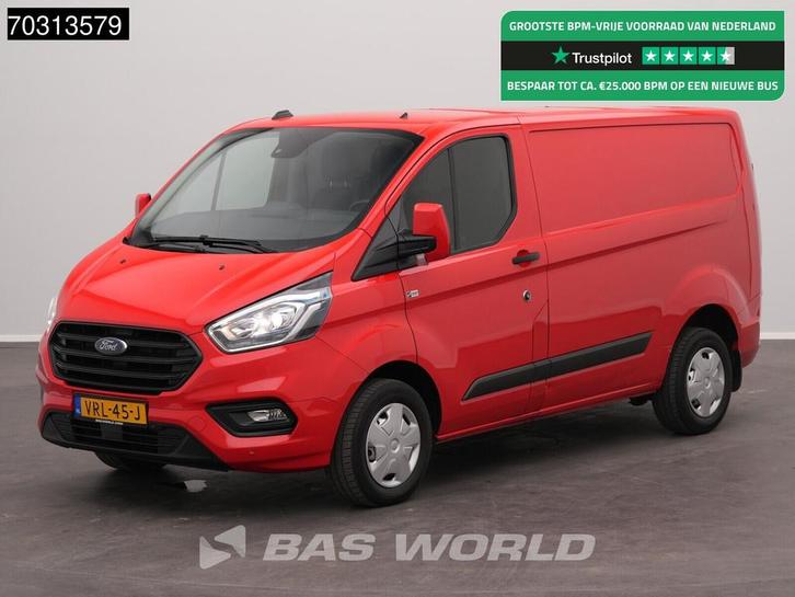Ford Transit Custom 105pk L1H1 Airco Cruise Trekhaak Euro6 L, Autos, Camionnettes & Utilitaires, Entreprise, Achat, Air conditionné