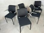 5x ‘MedaSlim’ Vitra stoelen - Alberto Meda, Ophalen, Gebruikt, Zwart, Vintage