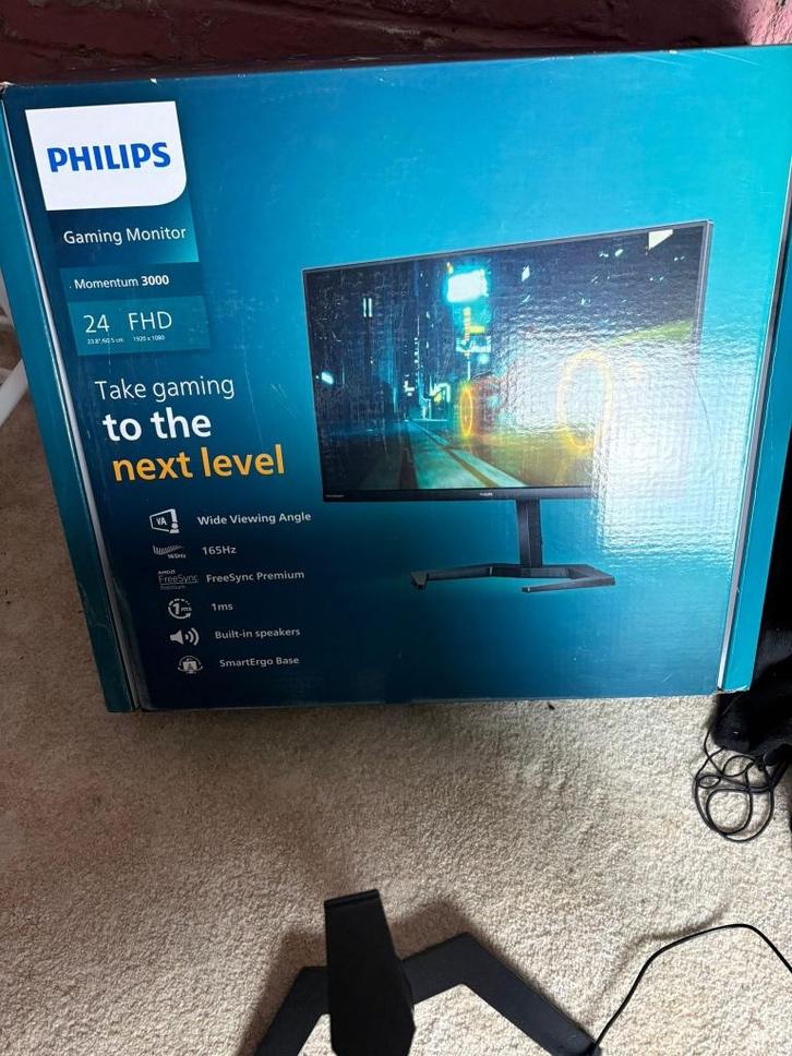 Philips Momentum 3000 24M1N3200VA, Informatique & Logiciels, Moniteurs, Utilisé, 151 à 200 Hz, Gaming, Full HD, 1 à 2 ms, Enlèvement ou Envoi