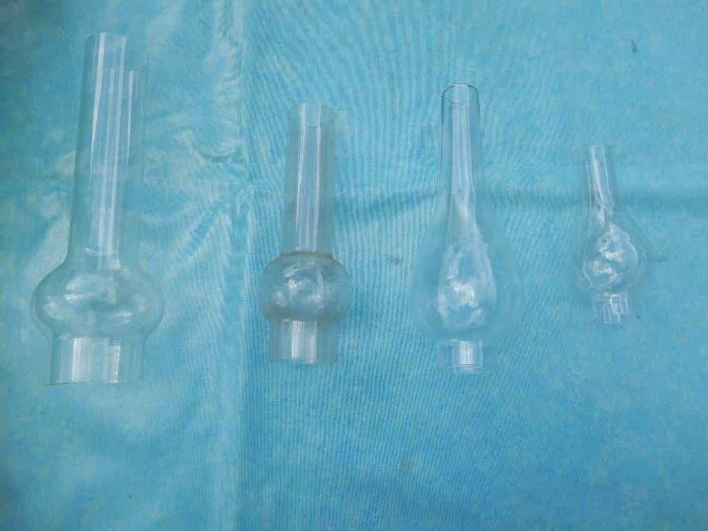 Glazen voor antiek luchter, Ophalen