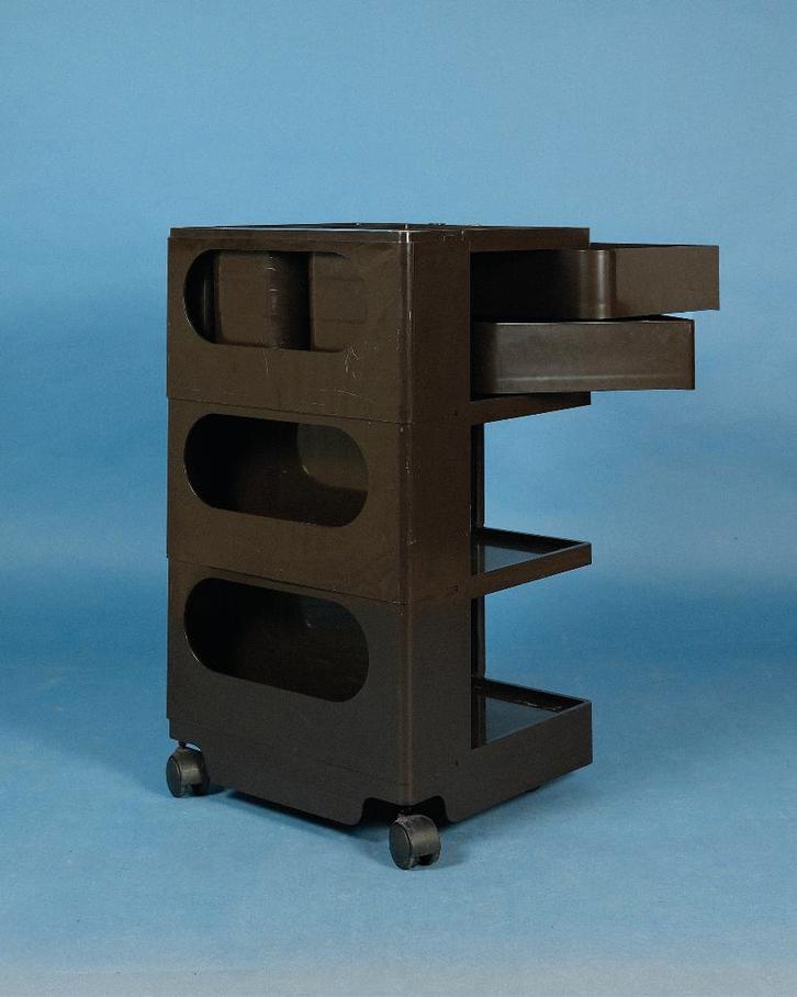 Boby Trolley, Joe Colombo, Bieffeplast, Maison & Meubles, Armoires | Commodes, Utilisé, Moins de 100 cm, Moins de 50 cm, 50 à 75 cm