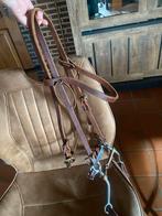Western hoofdstel, Dieren en Toebehoren, Paarden en Pony's | Hoofdstellen en Tuigage, Ophalen, Zo goed als nieuw, Western