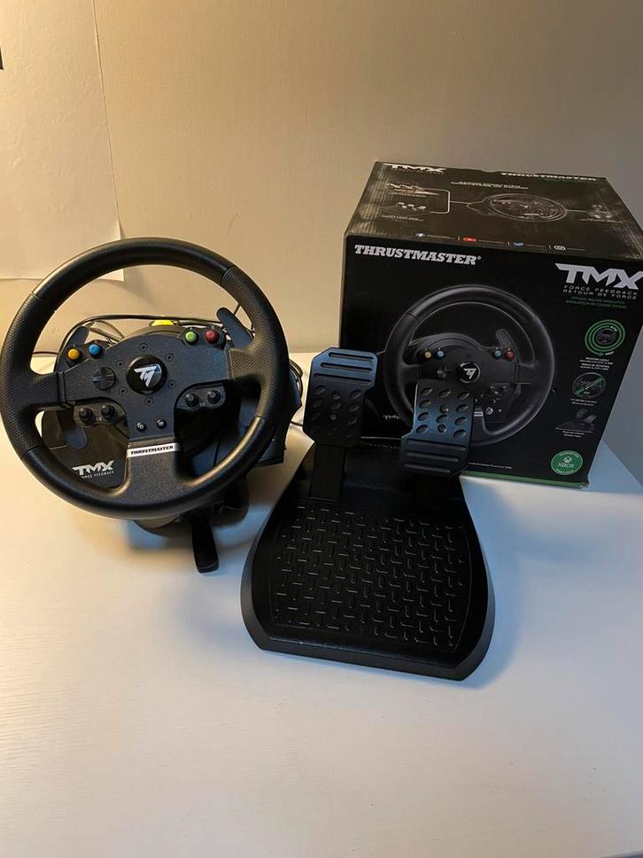 Race gaming stuur thrustmaster tmx, Games en Spelcomputers, Spelcomputers | Xbox | Accessoires, Zo goed als nieuw, Ophalen