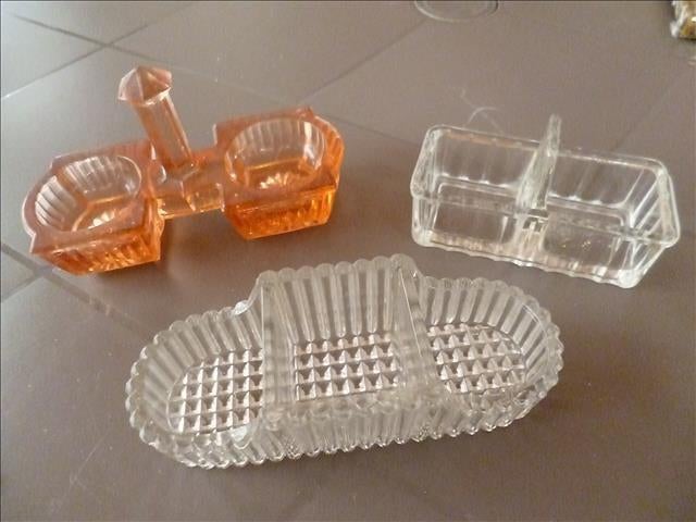 oude zoutvaatjes, Antiek en Kunst, Ophalen of Verzenden