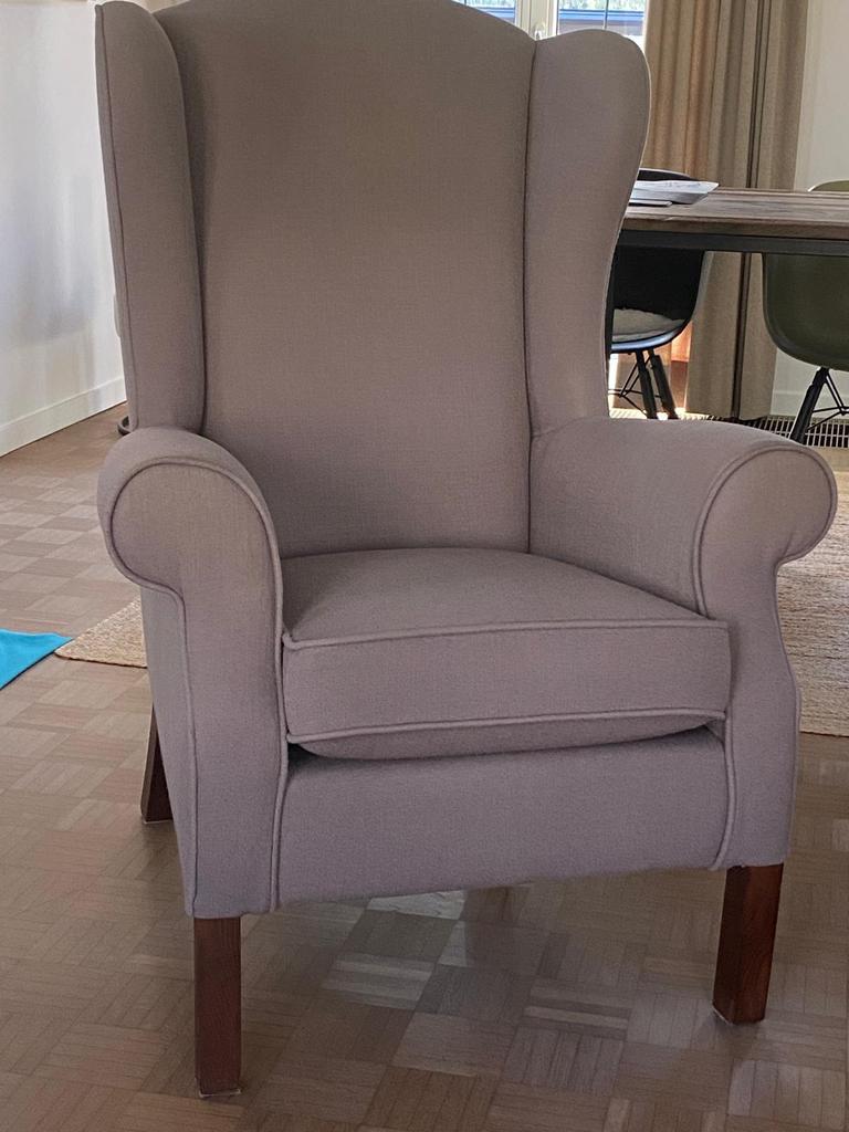 Fauteuil Bergère à vendre, Maison & Meubles, Enlèvement, Utilisé, Tissus