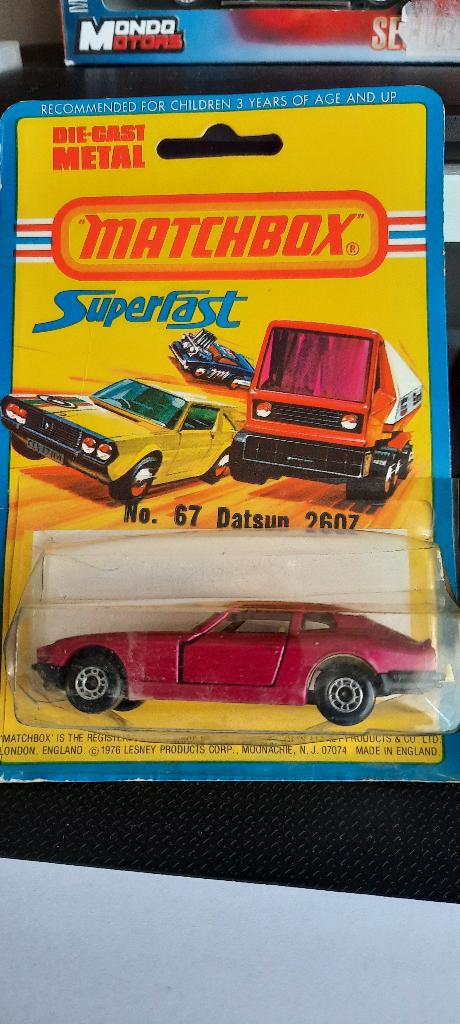 Matchbox 67d Datsun 260z, Ophalen of Verzenden, Zo goed als nieuw, Auto