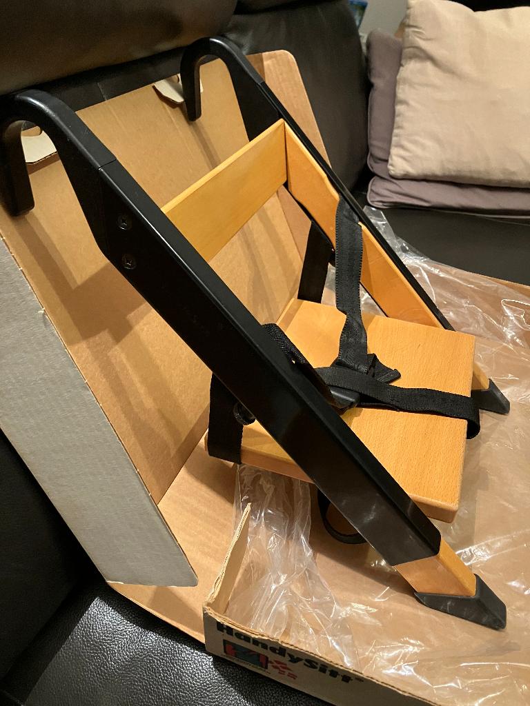 Chaise haute transportable, Enfants & Bébés, Enlèvement, Utilisé, Chaise pliante, Ceinture(s)