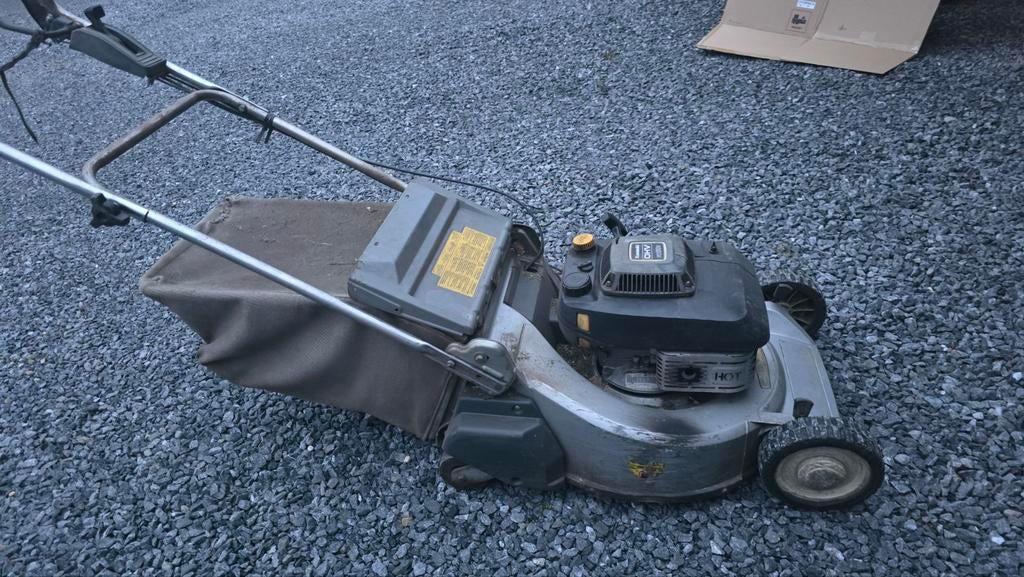 Klassieke Kawasaki KAAZ Grasmaaier, Jardin & Terrasse, Tondeuses à gazon, Sac de ramassage, Enlèvement