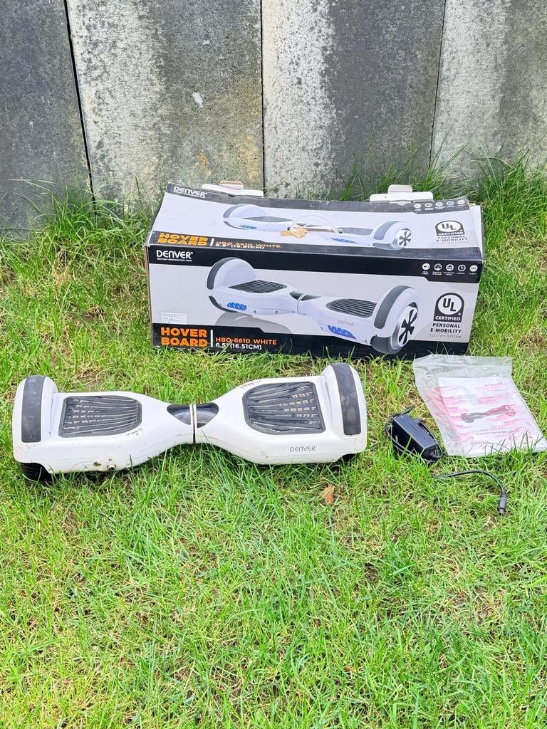 Witte Hoverboard, Kinderen en Baby's, Speelgoed | Buiten | Accuvoertuigen, Ophalen