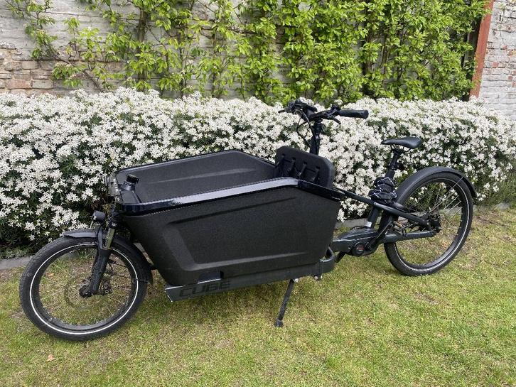 Cube Cargo Hybrid elektrische bakfiets ideaal vr gezin/hond, Vélos & Vélomoteurs, Vélos | Vélos avec bac, Comme neuf, Autres marques