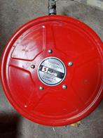 Brandslang haspel, Ophalen, Gebruikt