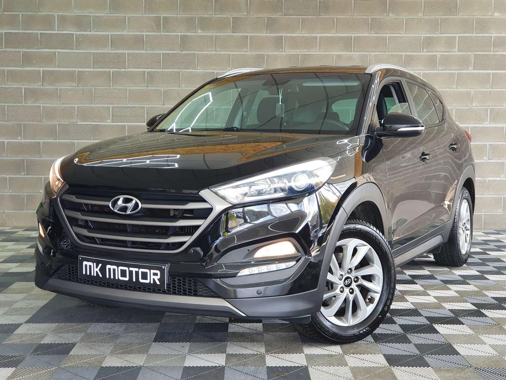 Hyundai Tucson 🟢1.7 DIESEL 116CV - 1ER MAIN - FULL CARNET, Achat, Euro 6, Entreprise, Noir
