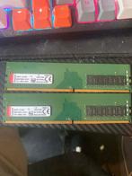 2x Kingston 4GB DDR4-2133MHz, Computers en Software, RAM geheugen, Verzenden, DDR4, 8 GB, Refurbished