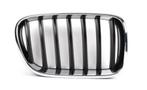 Grille rechts chroom zwart spijlen BMW X3 serie F25 51117210, Neuf, -, -, -
