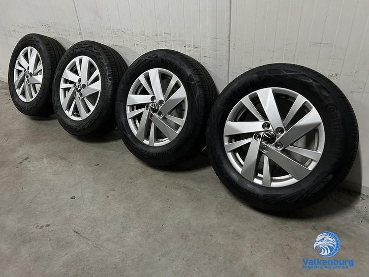 6-7mm! Originele VW Polo 6 2G AW Ronda 15 inch velgen 5x100, Autos : Pièces & Accessoires, Pneus & Jantes, Pneus et Jantes, Pneus été