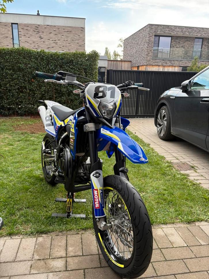 Sherco SM-RS 50cc, Fietsen en Brommers, Brommers | Crossbrommers, Zo goed als nieuw, Overige merken, Ophalen