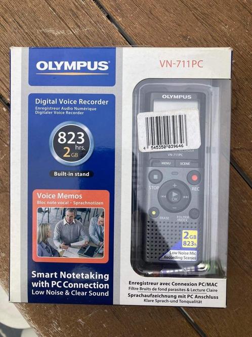 Digitaal opneem apparaat (Olympus VN-711PC), Audio, Tv en Foto, Professionele apparaten, Zo goed als nieuw, Audio, Ophalen of Verzenden