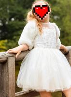 Prachtig wit pelsje, Neuf, Enlèvement ou Envoi, Monny, Fille