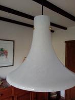 suspension lustre années 70 verre opalin par Limburg, Maison & Meubles, Lampes | Lustres, Enlèvement ou Envoi, Comme neuf, Verre