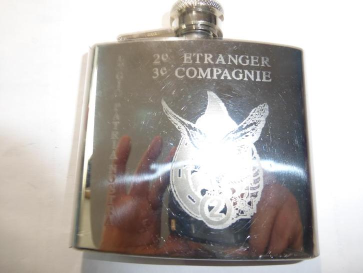 Flashke of zakfles 2nd REI Foreign Legion, Verzamelen, Militaria | Algemeen, Landmacht, Overige typen, Verzenden