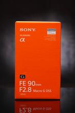 Sony FE 90mm F2.8 Macro G OSS, Ophalen, Zo goed als nieuw, Macrolens