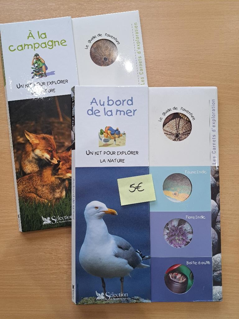 Kits d'exploration Mer et Campagne - Eveil, Diversen, Schoolbenodigdheden, Nieuw, Ophalen