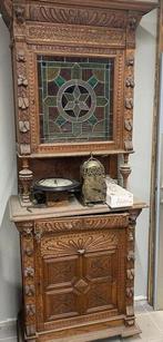 Mechelse kasten met gekleurd glas. 100€ voor de 2, Ophalen