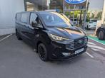 Ford Transit Custom DC Trend 320L L2 2.0TDCi 170pk A8 automa, Auto's, Automaat, USB, 4 cilinders, Zwart