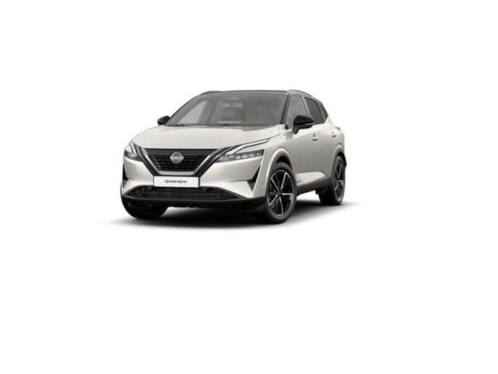 Nissan Qashqai TEKNA e-POWER  e-POWER, Auto's, Nissan, Qashqai, Benzine, Euro 6, Berline, Automaat, Wit, Blauw