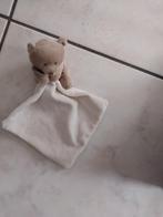 knuffel doudou et compagnie paris beer  doekje hand(doos 107, Ophalen of Verzenden, Nieuw, Beer
