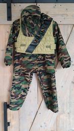 carnaval verkleedkleren leger maat 140, Kinderen en Baby's, Ophalen of Verzenden, Zo goed als nieuw, 134 t/m 140, Jongen of Meisje
