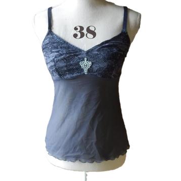  (4) -nuisette femme t.38 grise - miriale - beschikbaar voor biedingen