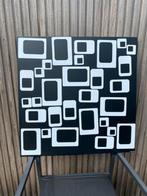 Magneetbord 70x70 met magnetische polaroidframes, Ophalen, Zo goed als nieuw, Magneetbord