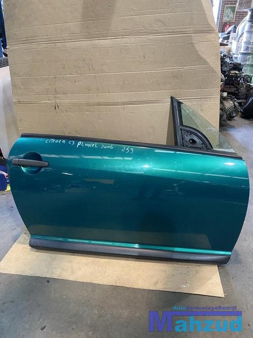 CITROEN C3 PLURIEL GROEN KRZD Rechter deur portier, Auto-onderdelen, Carrosserie, Deur, Citroën, Gebruikt, Ophalen of Verzenden