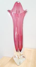Vaas van Murano-glas/Fratelli Toso, Antiek en Kunst, Antiek | Glaswerk en Kristal, Ophalen of Verzenden