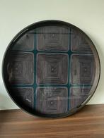 Ethnicraft dienblad, diameter 48cm, Huis en Inrichting, Woonaccessoires | Dienbladen, Ophalen, Gebruikt, Rond, Hout