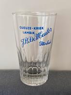 Oud geuze gueuze glas brouwerij J.B. DE MEUTER te ITTERBEEK, Ophalen of Verzenden, Zo goed als nieuw, Glas of Glazen