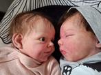 partial silicone reborn Ines Frenzel, alleen of als tweeling, Ophalen of Verzenden, Zo goed als nieuw, Babypop, Levensecht of Reborn