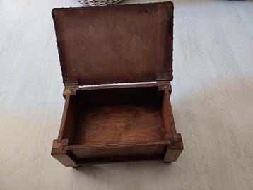 Vintage schoenkistje beschikbaar voor biedingen