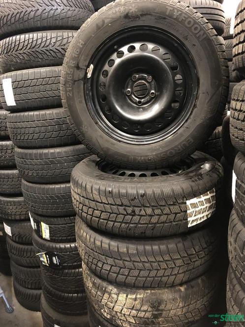 215-65-16 98H Opel Mokka Stalen velgen Steek 5 x 105 ET38 en, Auto-onderdelen, Banden en Velgen, Banden en Velgen, Winterbanden