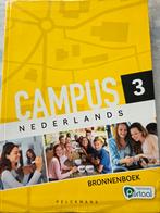 Campus 3 bronnenboek ISBN 978-94-6401-140-1, Boeken, Schoolboeken, Ophalen of Verzenden, Zo goed als nieuw, Nederlands